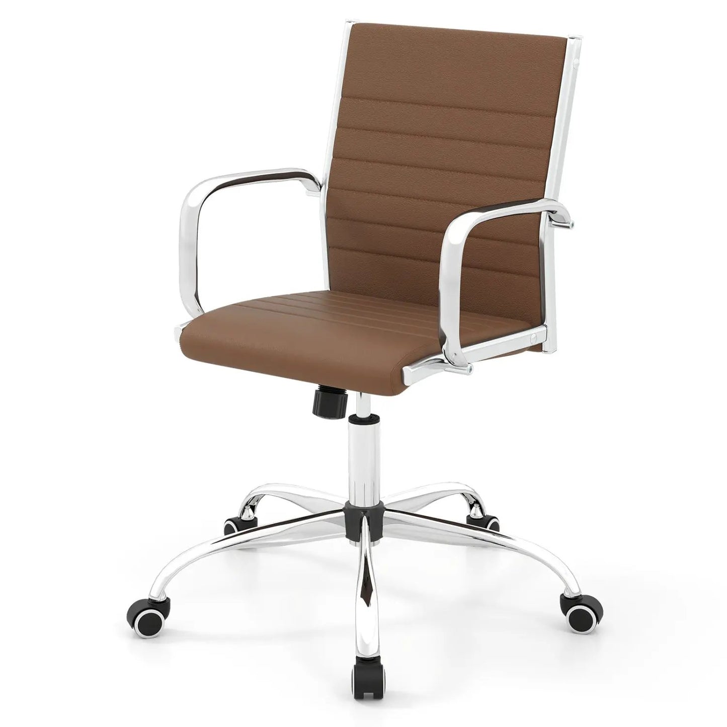 Height Adjustable Office Chair Rocking Backrest