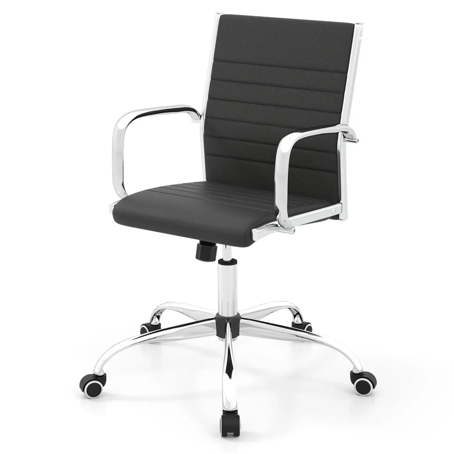 Height Adjustable Office Chair Rocking Backrest