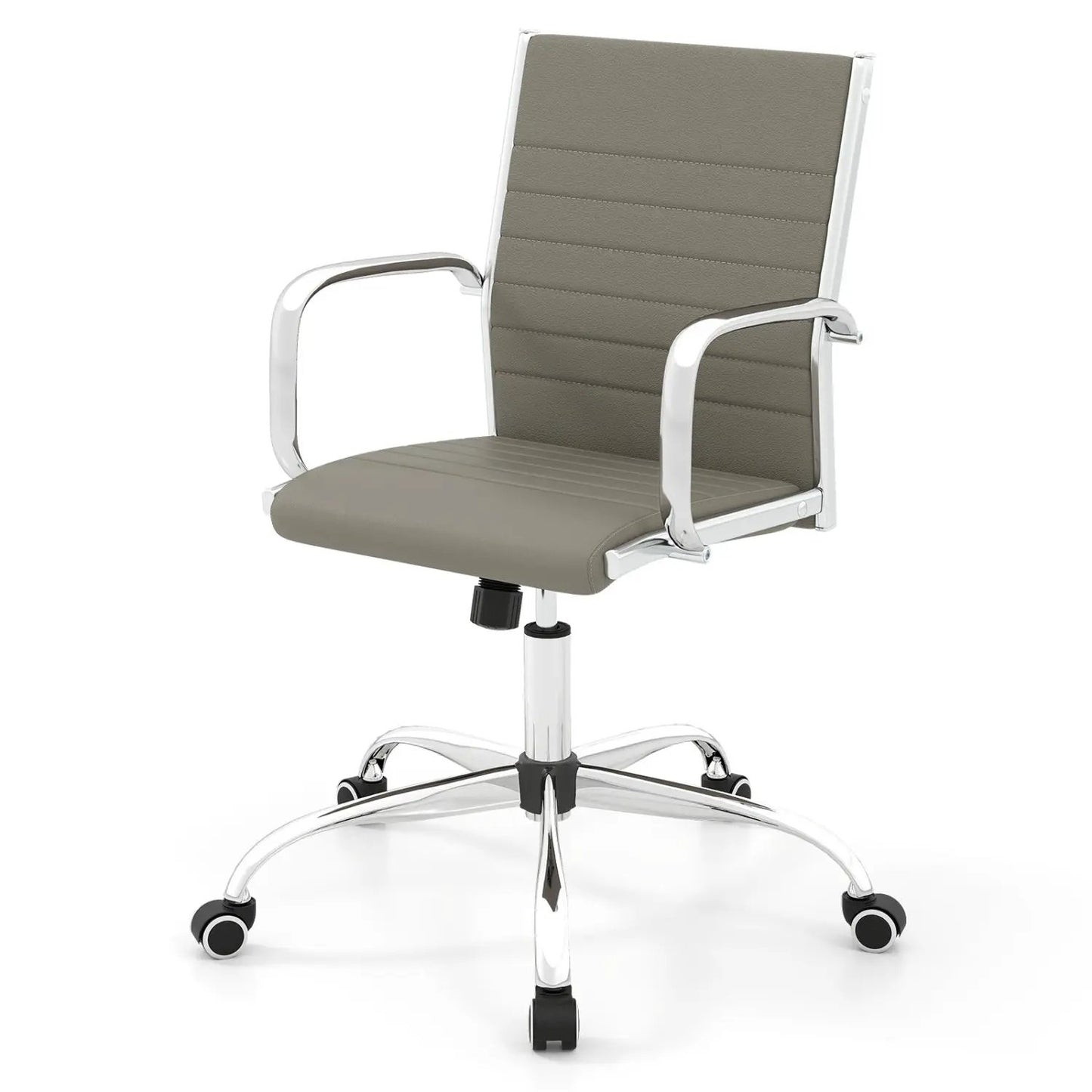 Height Adjustable Office Chair Rocking Backrest
