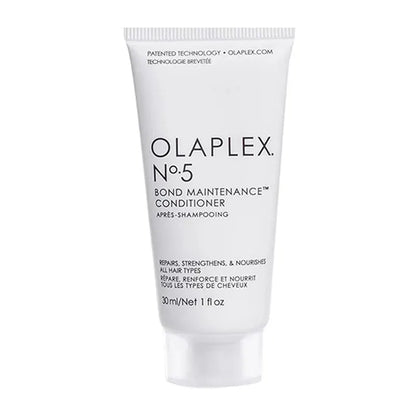 Olaplex No.5 Bond Maintenance Conditioner white plastic tube with black text on Tampa Home & Garden Store