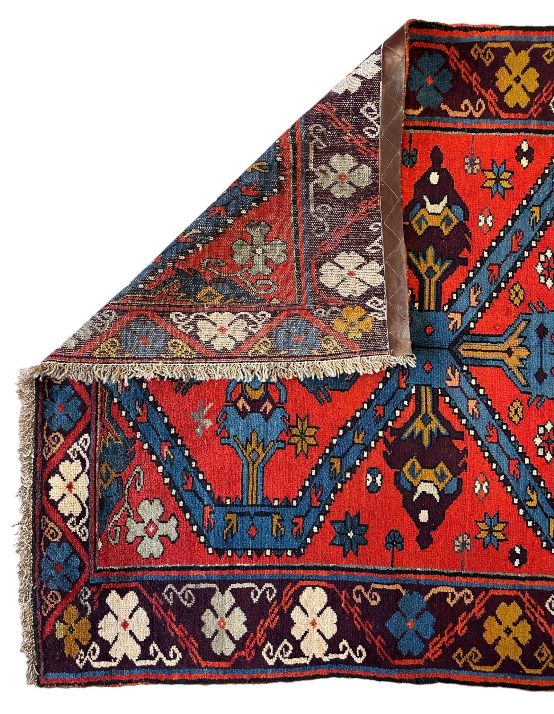 Old Derbent Dagestan Rug 4’ x 7’ - Tampa Home & Garden Store
