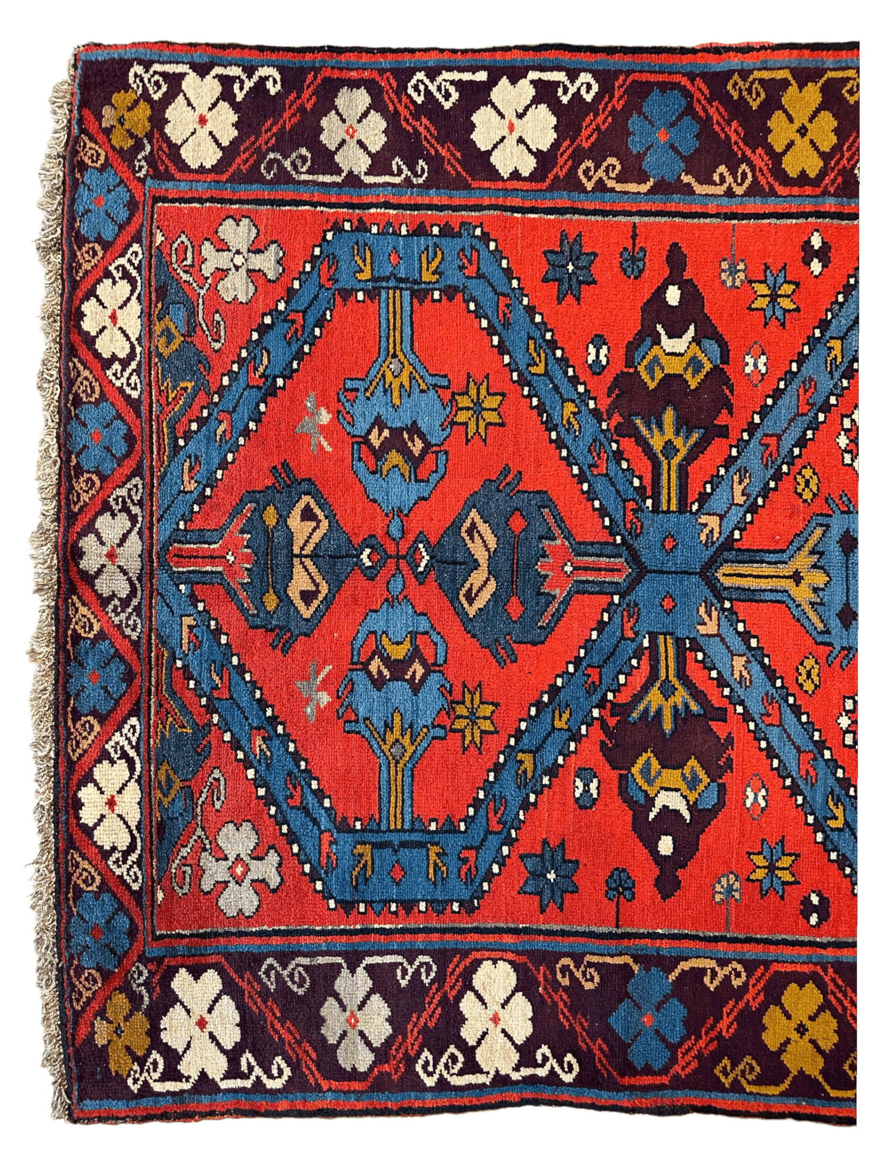 Old Derbent Dagestan Rug 4’ x 7’ - Tampa Home & Garden Store