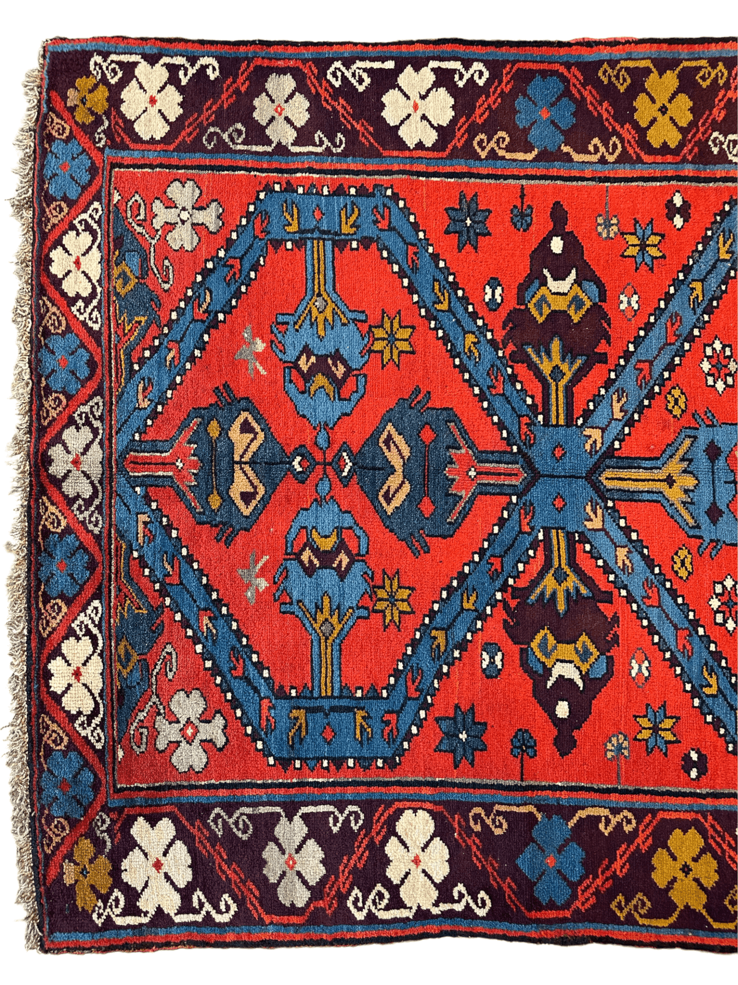 Old Derbent Dagestan Rug 4’ x 7’ - Tampa Home & Garden Store