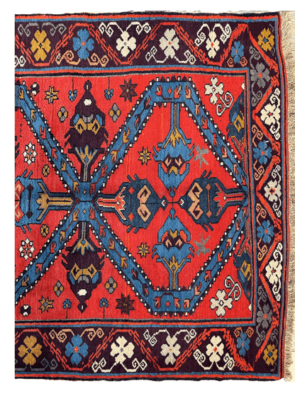 Old Derbent Dagestan Rug 4’ x 7’ - Tampa Home & Garden Store