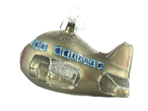 Old World Christmas Airplane - Tampa Home & Garden Store