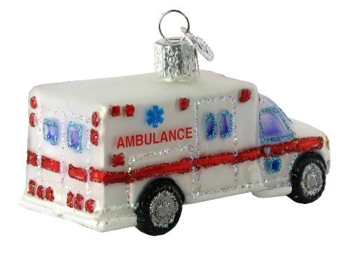 Old World Christmas Ambulance - Tampa Home & Garden Store