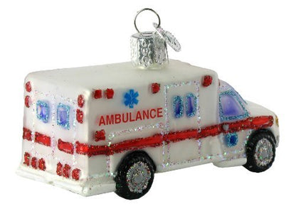 Old World Christmas Ambulance - Tampa Home & Garden Store