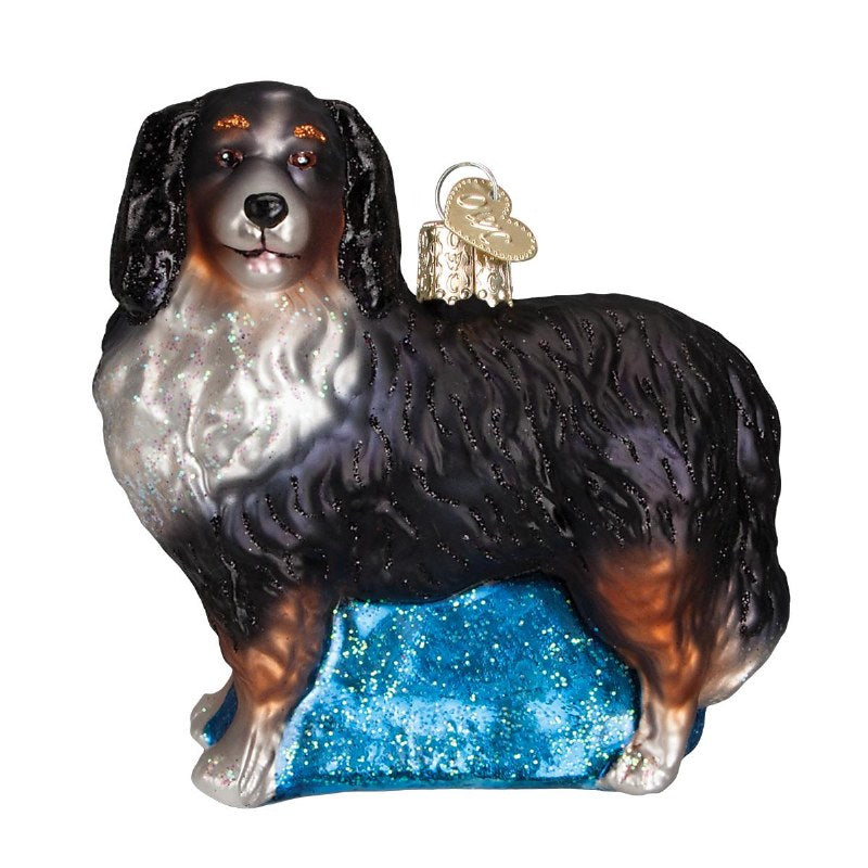 Old World Christmas Bernese Mountain Dog Ornament - Tampa Home & Garden Store