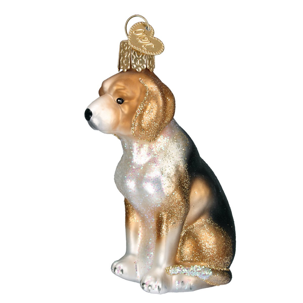 Old World Christmas Blown Beagle Ornament - Tampa Home & Garden Store