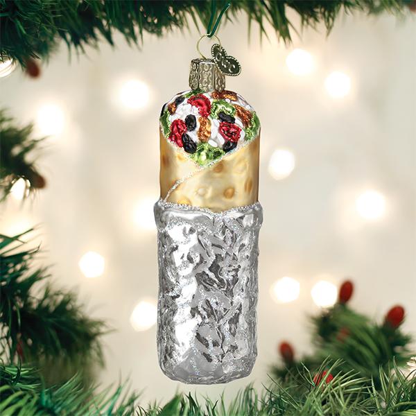 Old World Christmas Burrito Ornament - Tampa Home & Garden Store