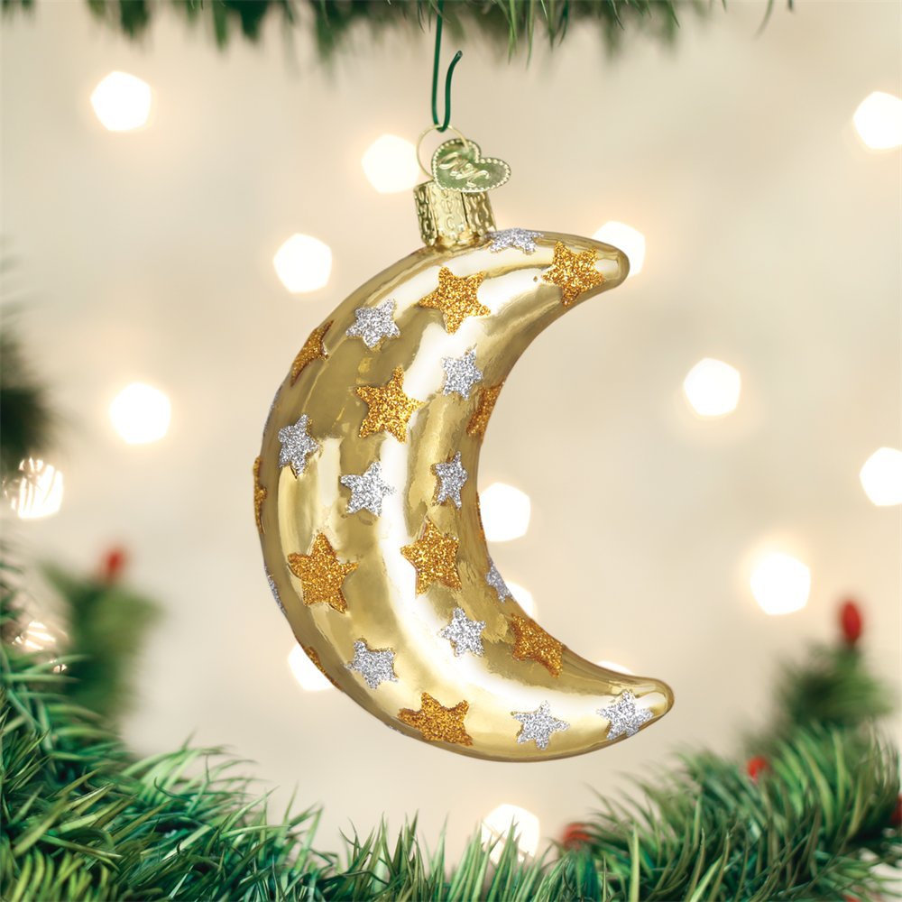 Old World Christmas Celestial Moon - Tampa Home & Garden Store