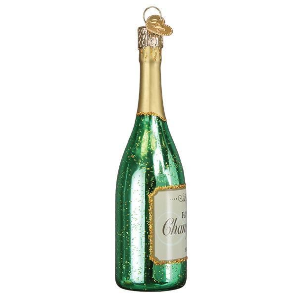 Old World Christmas Champagne Bottle Ornament - Tampa Home & Garden Store