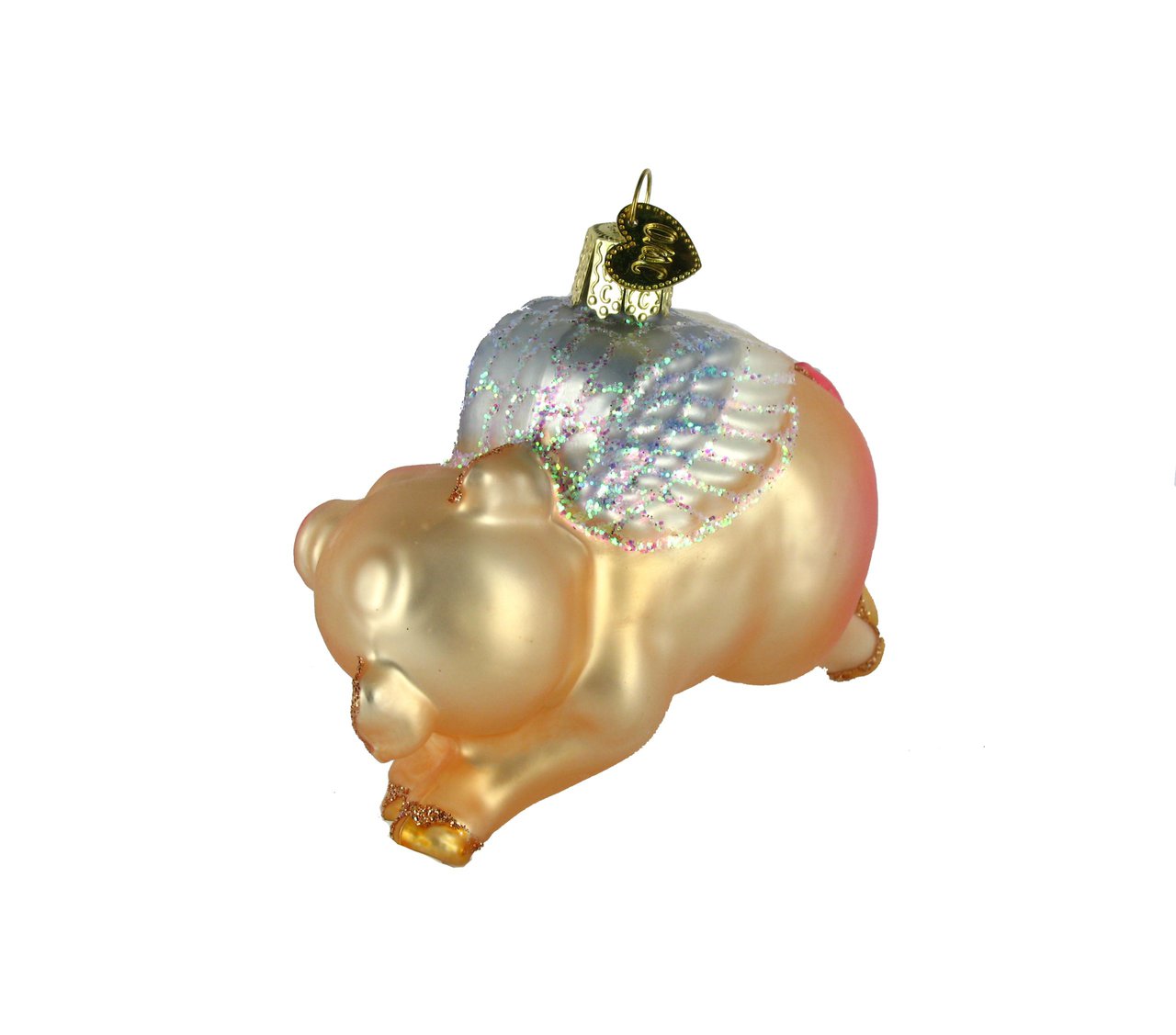 Old World Christmas Flying Pig Glass Blown Ornament - Tampa Home & Garden Store