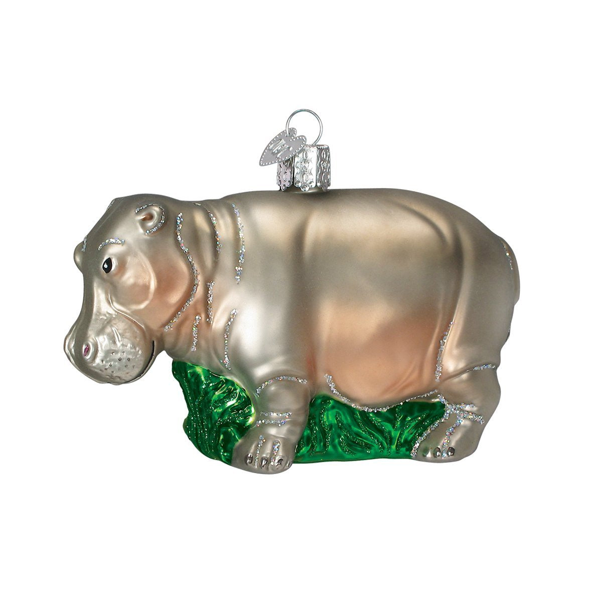 Old World Christmas Hippopotamus - Tampa Home & Garden Store