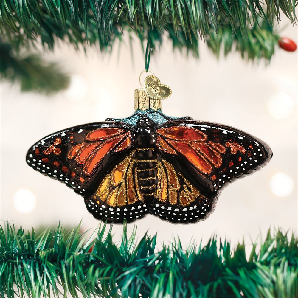 Old World Christmas Monarch Butterfly - Tampa Home & Garden Store