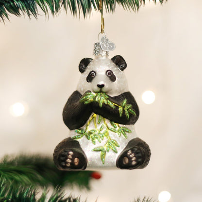 Old World Christmas Panda Ornament - Tampa Home & Garden Store