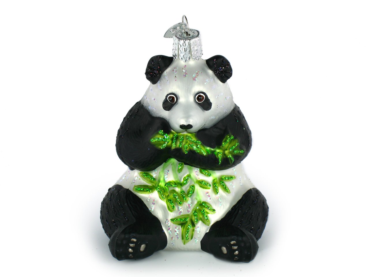 Old World Christmas Panda Ornament - Tampa Home & Garden Store