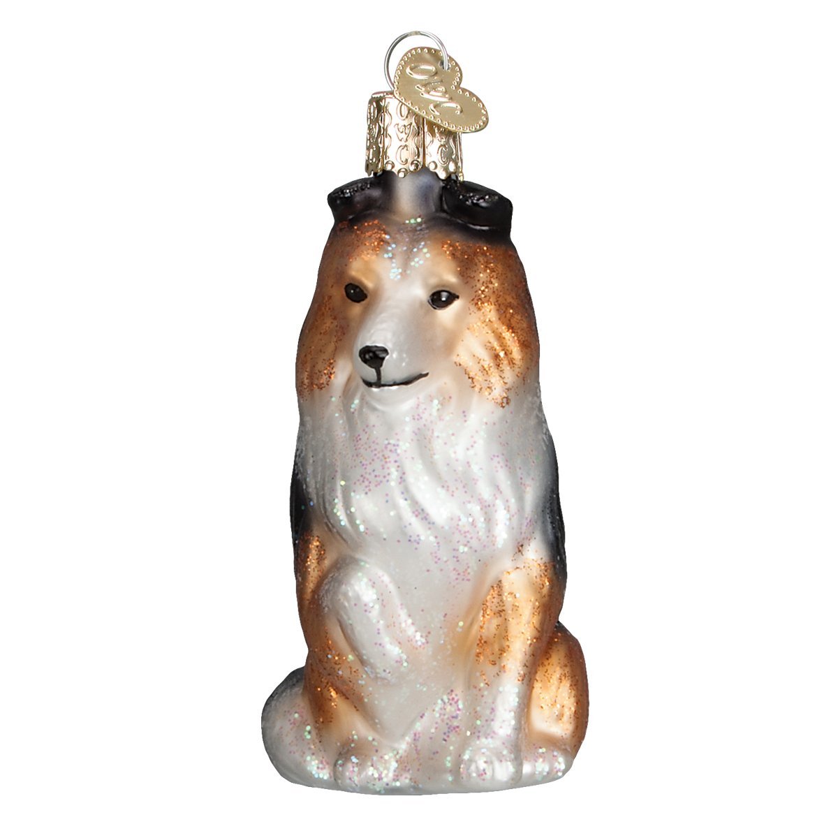 Old World Christmas Sheltie Glass Ornament - Tampa Home & Garden Store