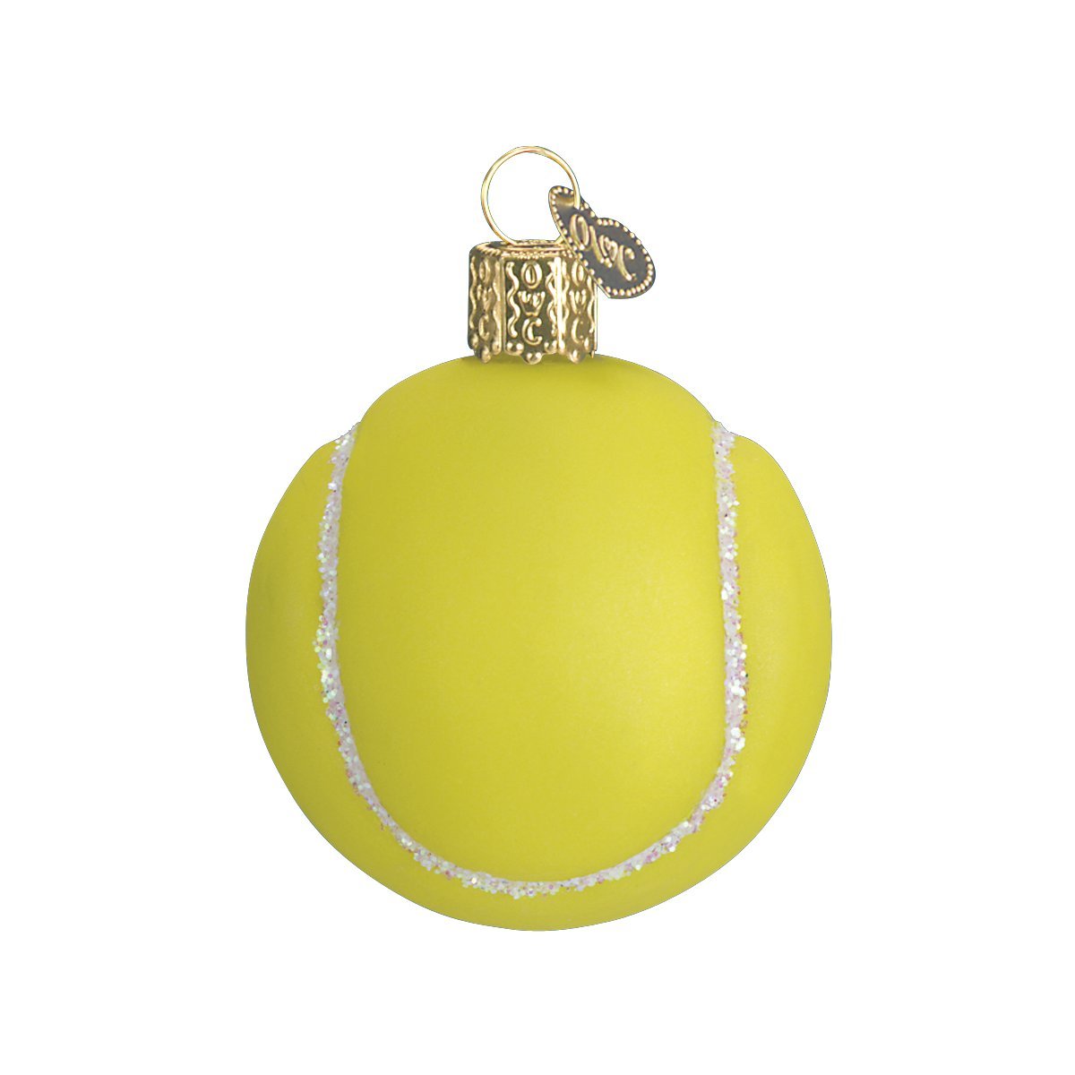 Old World Christmas Tennis Ball Glass Ornament - Tampa Home & Garden Store