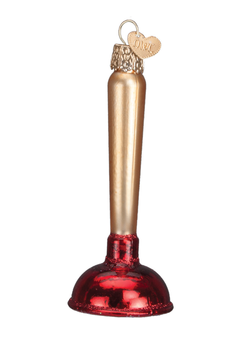 Old World Christmas Toilet Plunger - Tampa Home & Garden Store