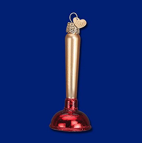 Old World Christmas Toilet Plunger - Tampa Home & Garden Store