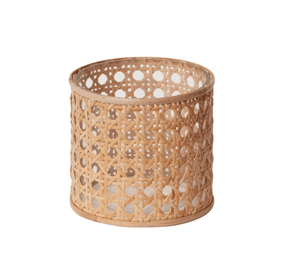 Oliver Cane Votive Candle Holder - Tampa Home & Garden Store