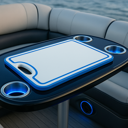 US Made HDPE Cutting Board For Boats and Counters