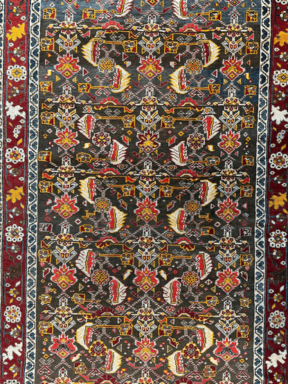 One of a Kind Persian Kashkuli Runner - 3’2" X 6’8" - Tampa Home & Garden Store