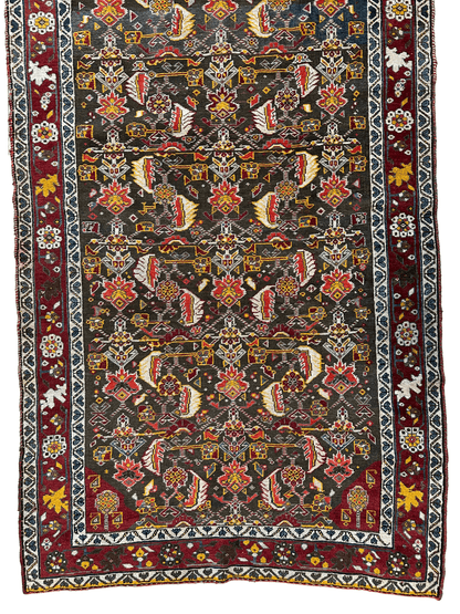 One of a Kind Persian Kashkuli Runner - 3’2" X 6’8" - Tampa Home & Garden Store
