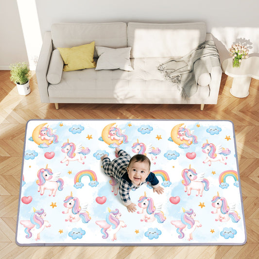 One-Piece Reversible Roll Up Soft Foam Activity Mat for Toddlers - Tampa Home & Garden Store