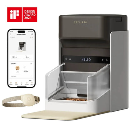 RFID Automatic Smart Feeder for Pets – App-Controlled, The Max & Rex Collection on Tampa Home & Garden Store