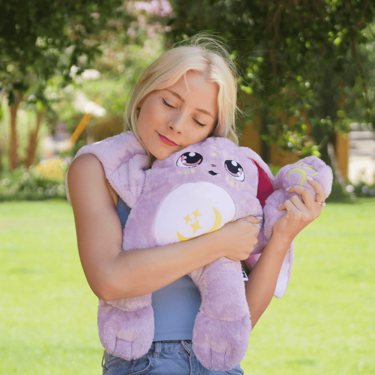 Calming Purple Opal Hug Plush and Sleep Aid