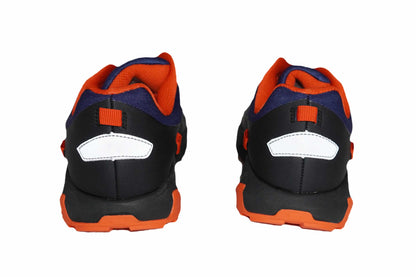 PCT Trail Shoes by River Country Gear blue and orange pair with black heels and orange soles on Tampa Home & Garden Store