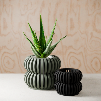 Orchid Planter DOUBLE BUBBLES - Tampa Home & Garden Store