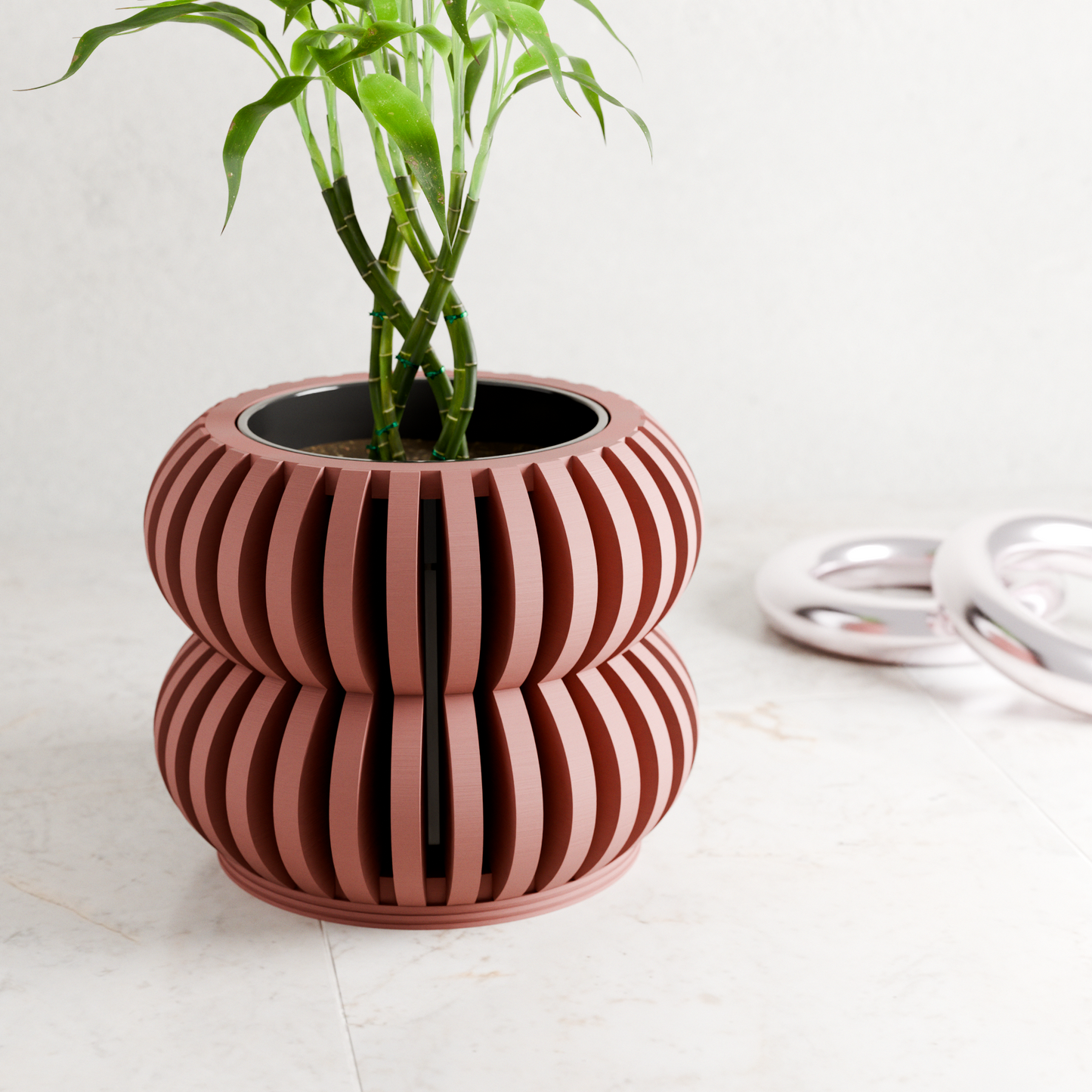 Orchid Planter DOUBLE BUBBLES - Tampa Home & Garden Store