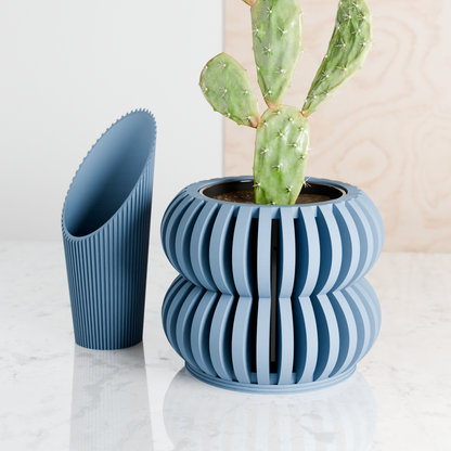 Orchid Planter DOUBLE BUBBLES - Tampa Home & Garden Store