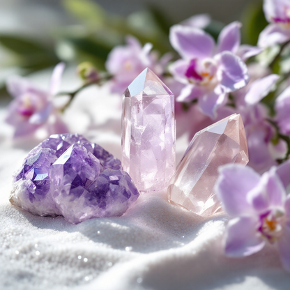 Orchid Seascape Crystal-Enhanced Oil Diffuser, Car Air Freshener, 8ml - Tampa Home & Garden Store