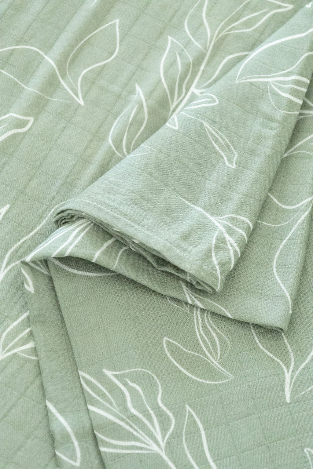Organic Bamboo Cotton Blend Crib Sheet in Natural Oasis Willow - Tampa Home & Garden Store