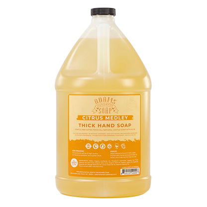 Organic Citrus Castile Soap – Thick, Concentrated & Eco-Friendly | Made in USA | Vegan, Non-Toxic, Multi-Purpose Hand Soap with Aloe & Essential Oils - Tampa Home & Garden Store