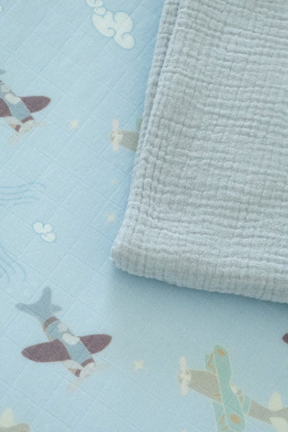 Organic Cotton Gauze Muslin Swaddle Blanket - Tampa Home & Garden Store
