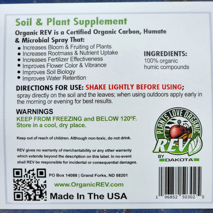 Organic Rev Liquid Plant Food Spray (Pre-Mixed) - Tampa soil911.com