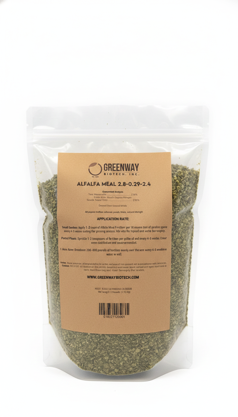 Engrais pour luzerne 2,50-0-2,50 | Farine de luzerne biologique