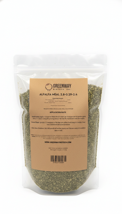 Engrais pour luzerne 2,50-0-2,50 | Farine de luzerne biologique