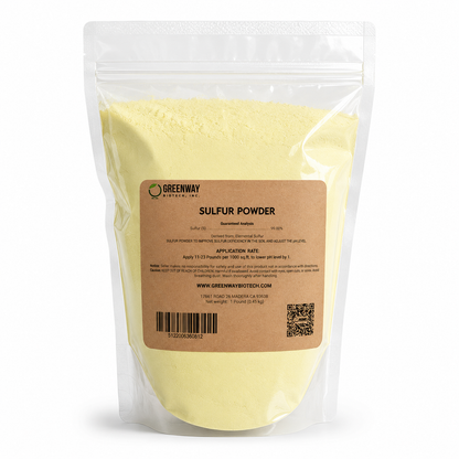 Sulfur Powder for Plants | Pure Sulfur Powder