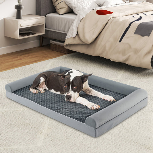 Orthopedic Foam Dog Bed Large Dog Sofa Couch with Removable Cover - Tampa Home & Garden Store