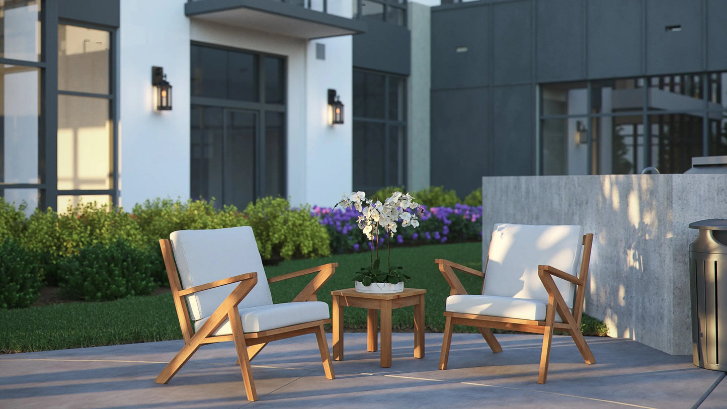 Oslo Wooden Armchair - Tampa Home & Garden Store