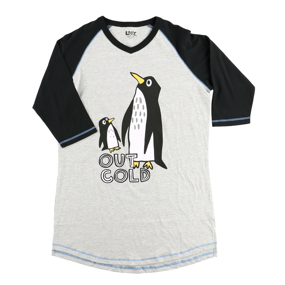 Out Cold - Penguin Tall Tee - - Tampa Home & Garden Store