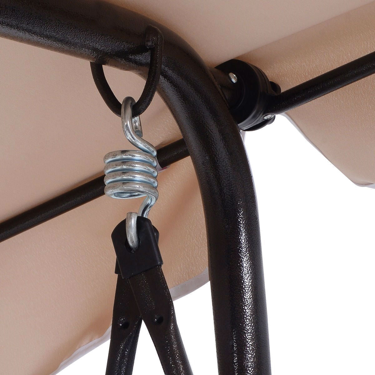 Outdoor 3-Person Canopy Swing for Porch Patio or Deck - Tampa Home & Garden Store