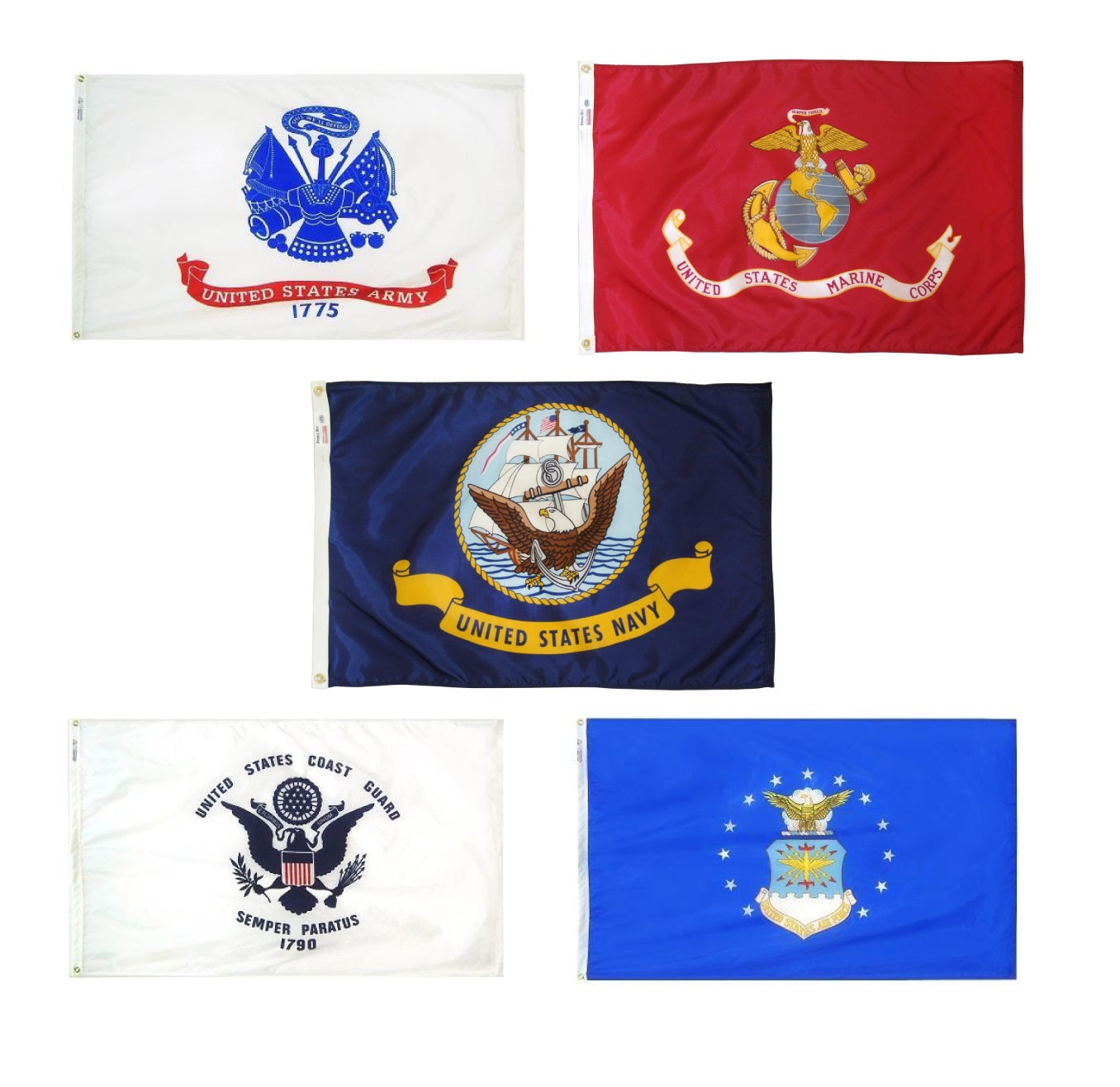 Outdoor Armed Forces Flag Set - Tampa Home & Garden Store