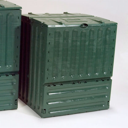 Outdoor Composting 110-Gallon Composter Recycle Plastic Compost Bin - Green - Tampa Home & Garden Store